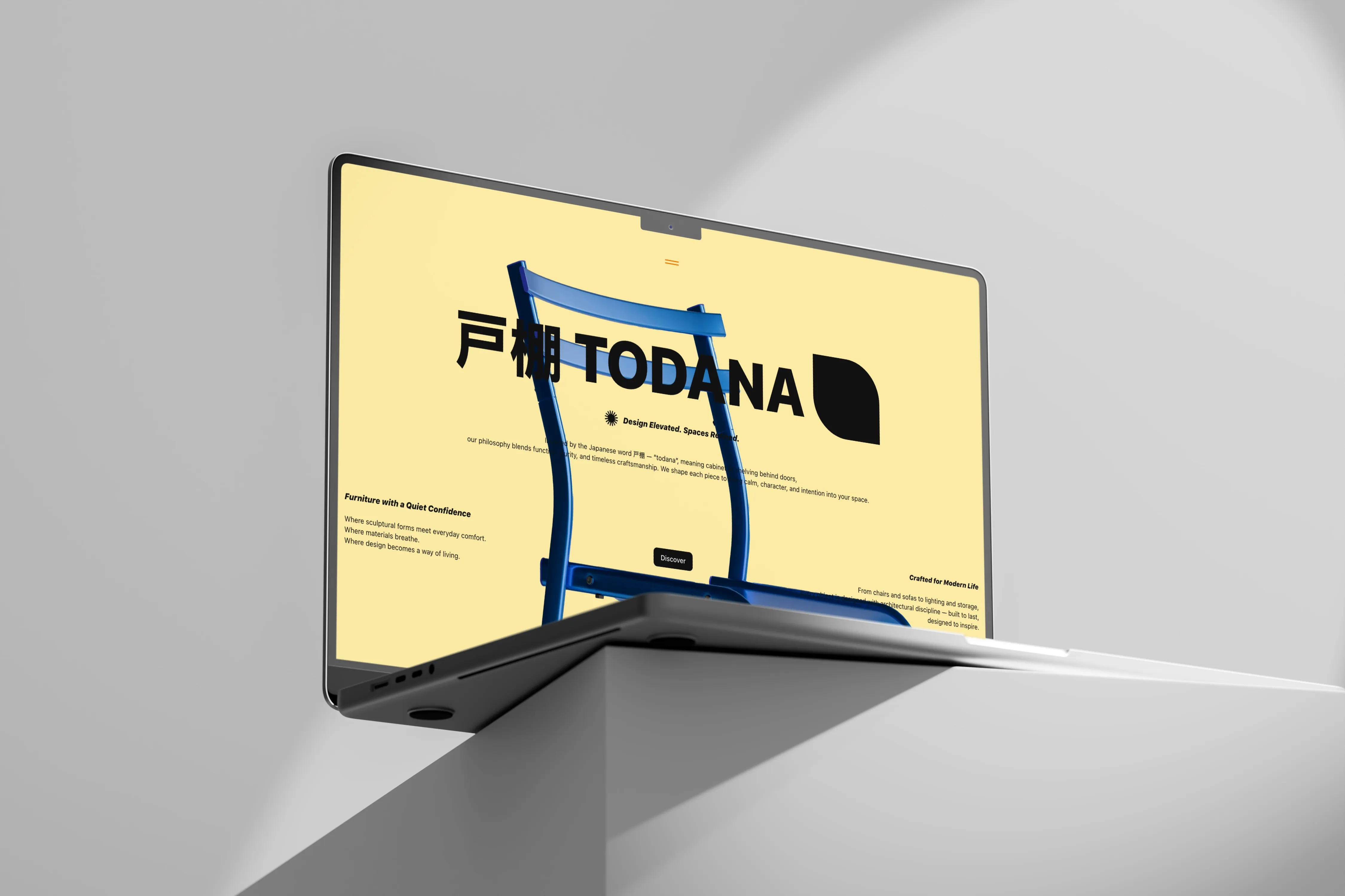 Todana - Premium Furnitures E-commerce Website project preview